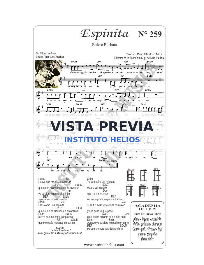 Vista previa de Espinita