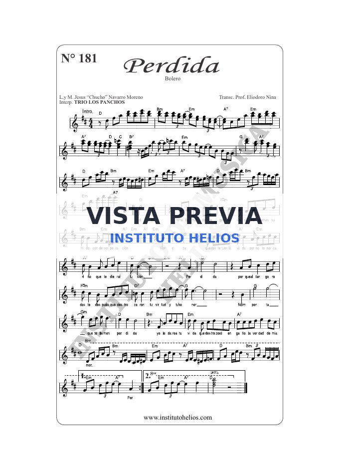 Vista previa de Perdida