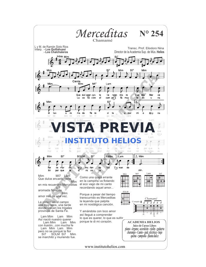 Vista previa de Merceditas