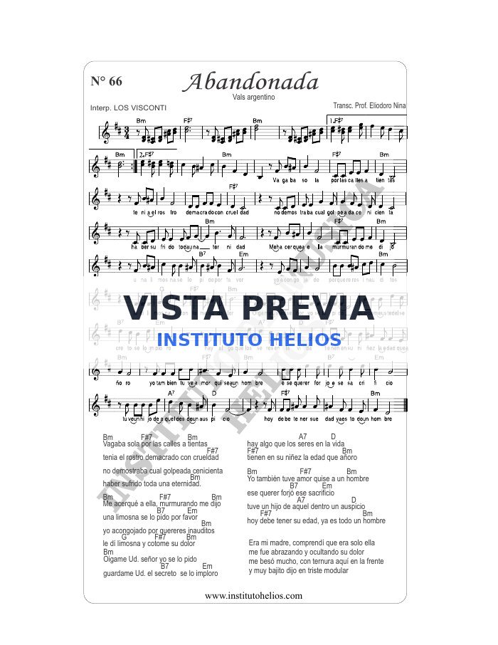 Vista previa de Abandonada