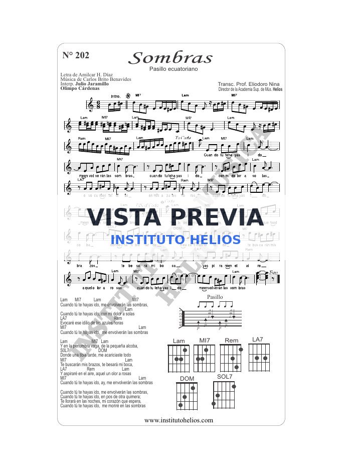 Vista previa de Sombras
