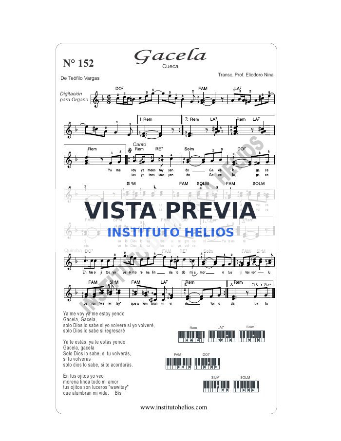 Vista previa de Gacela
