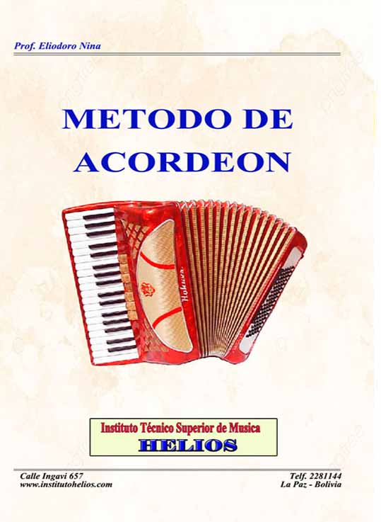Portada de Método de Acordeón