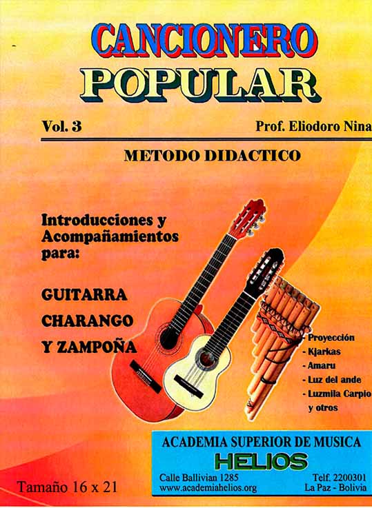 Portada de Cancionero Popular Vol. 3