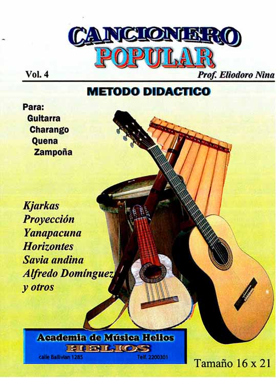 Portada de Cancionero Popular Vol. 4